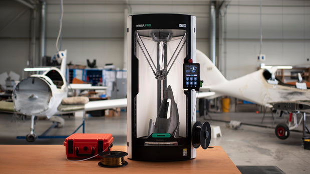 Prusa Pro HT90 in an engineering environment — industrial 3D printer comparison