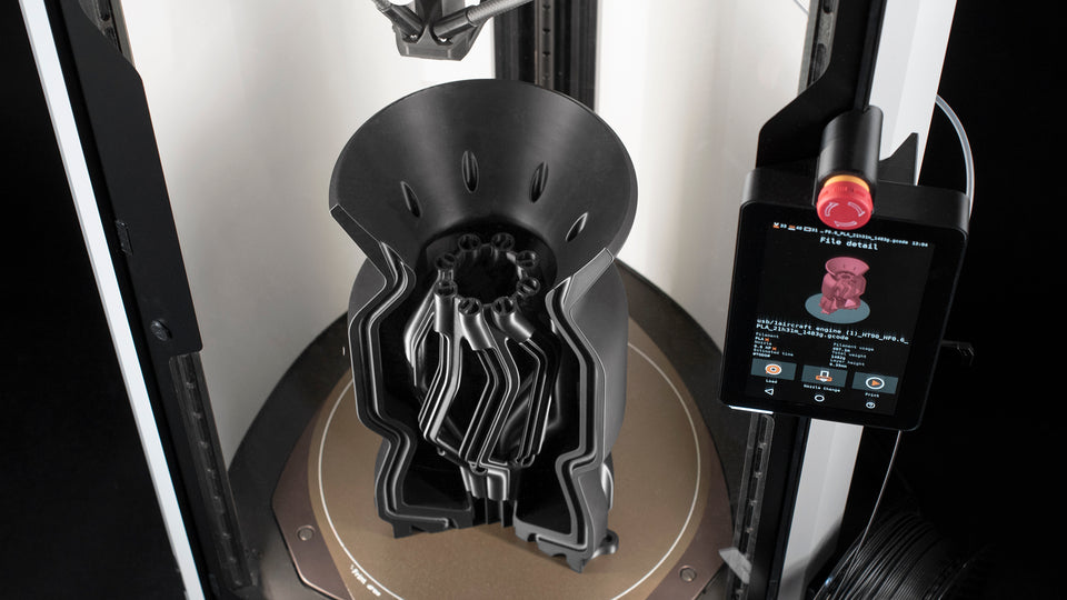 Prusa Pro HT90 print head — for high-temperature filaments PEEK, PEKK and PA-CF