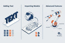 Adding text, importing models and advanced TinkerCAD features for 3D design — Eolas Prints