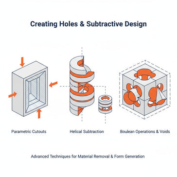 Creating holes and subtractive design in TinkerCAD — advanced techniques for 3D printing — Eolas Prints