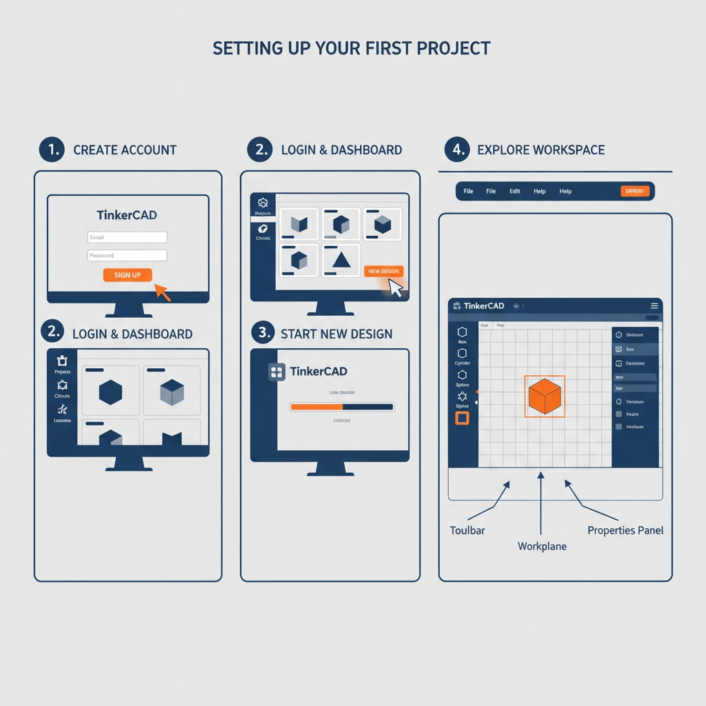 TinkerCAD: Setting Up Your First Project – Eolas Prints