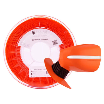 Spool of Eolas Prints ASA filament in bright orange, 1.75 mm