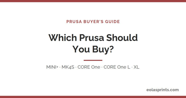 The complete Prusa 3D printer buyer's guide | Eolas Prints