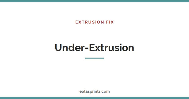 How to fix under-extrusion in 3D prints | Eolas Prints