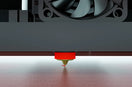 Bambu Lab 3D printer nozzle during calibration — Bambu Studio calibration guide for flow rate and pressure advance | Eolas Prints