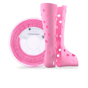 A 3d printed splint with PLA filament spool