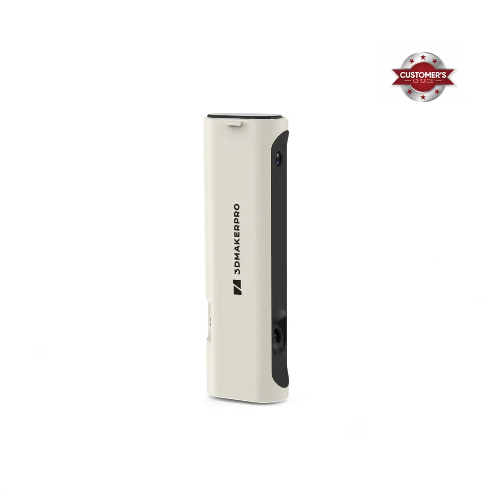 3DMakerpro Lynx 3D scanner with cream 3D maker pro printer for large objects