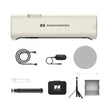 Cream-colored 3DMakerpro Lynx 3D scanner with sleek matte design for large objects
