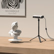 White 3DMakerpro Lynx 3D scanner on black tripod for large objects
