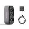 3DMakerpro Moose Lite gray and black 3D scanner with vertical lenses