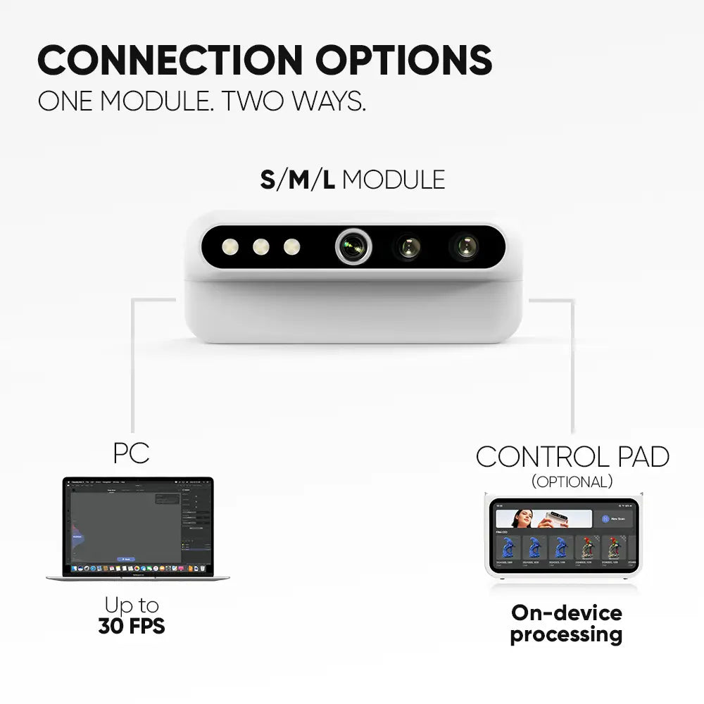 3DMakerpro Turtle 3D scanner module detail