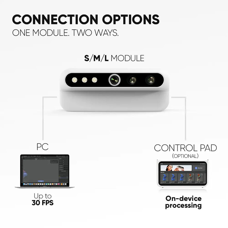3DMakerpro Turtle 3D scanner module detail