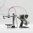 Bambu Lab A1 mini Combo mit AMS lite und farbigen PTFE-Schläuchen