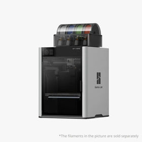 Bambu Lab H2S 3D printer with multi-filament system showcasing advanced H2D technology