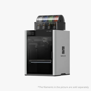 Bambu Lab H2S 3D printer with multi-filament system showcasing advanced H2D technology