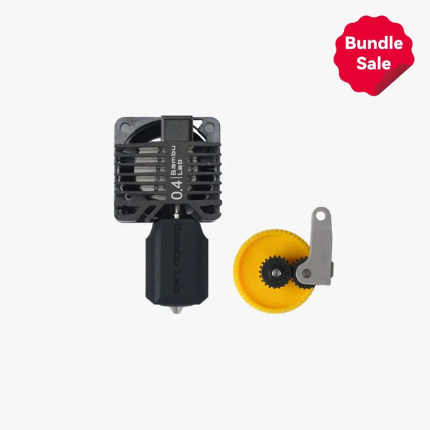 3D printer hotend and extruder bundle.