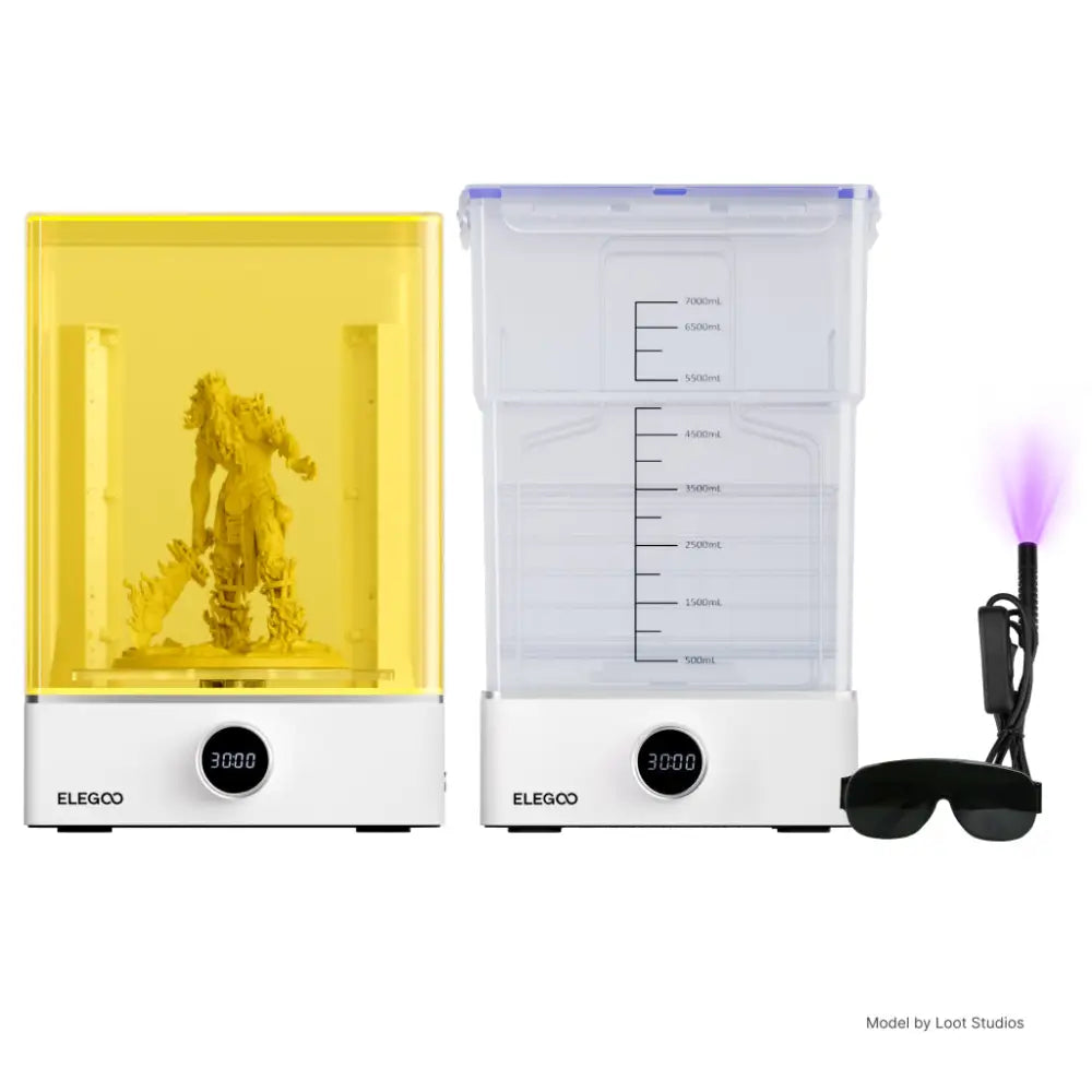 ELEGOO Mercury XS Bundle wash and cure stations