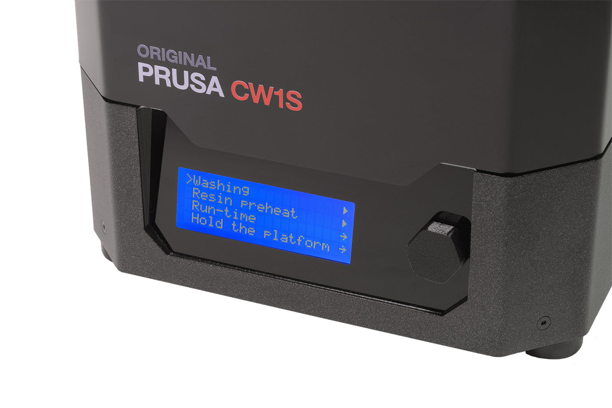 Display und Bedienknopf der Original Prusa CW1S