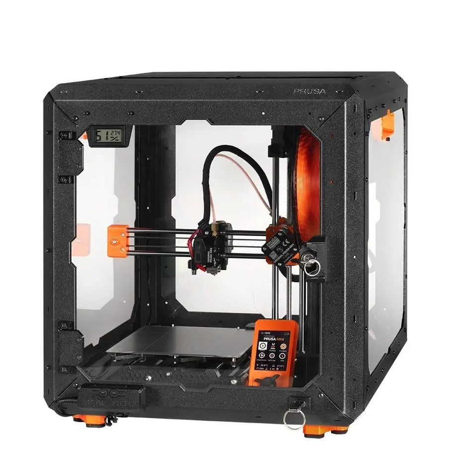 Original Prusa MINI+ semi-assembled enclosure bundle with transparent panels