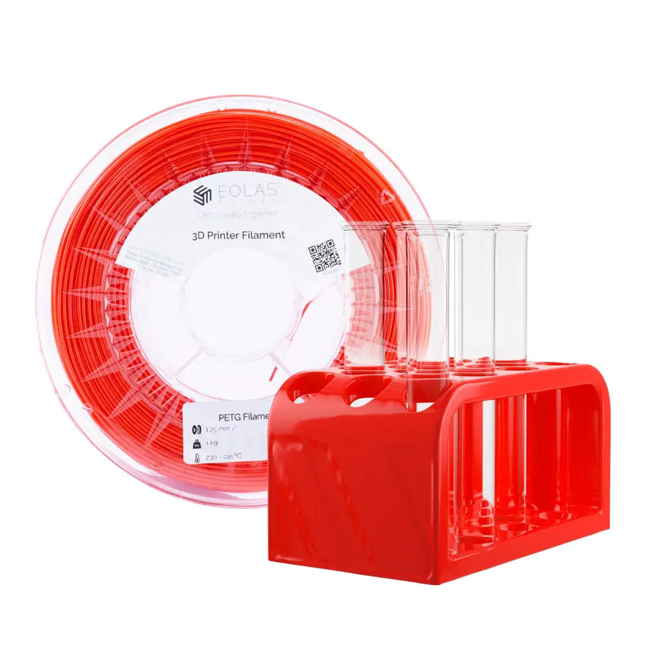 PETG Filament - 1.75 mm / 250 G / Red - 3D Printer Filament