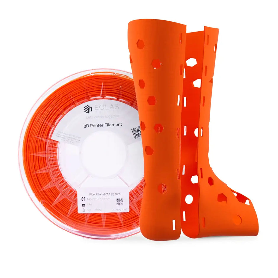 PLA Filament 1.75 mm - 1.75 mm / 250 G / Orange - 3D Printer Filament