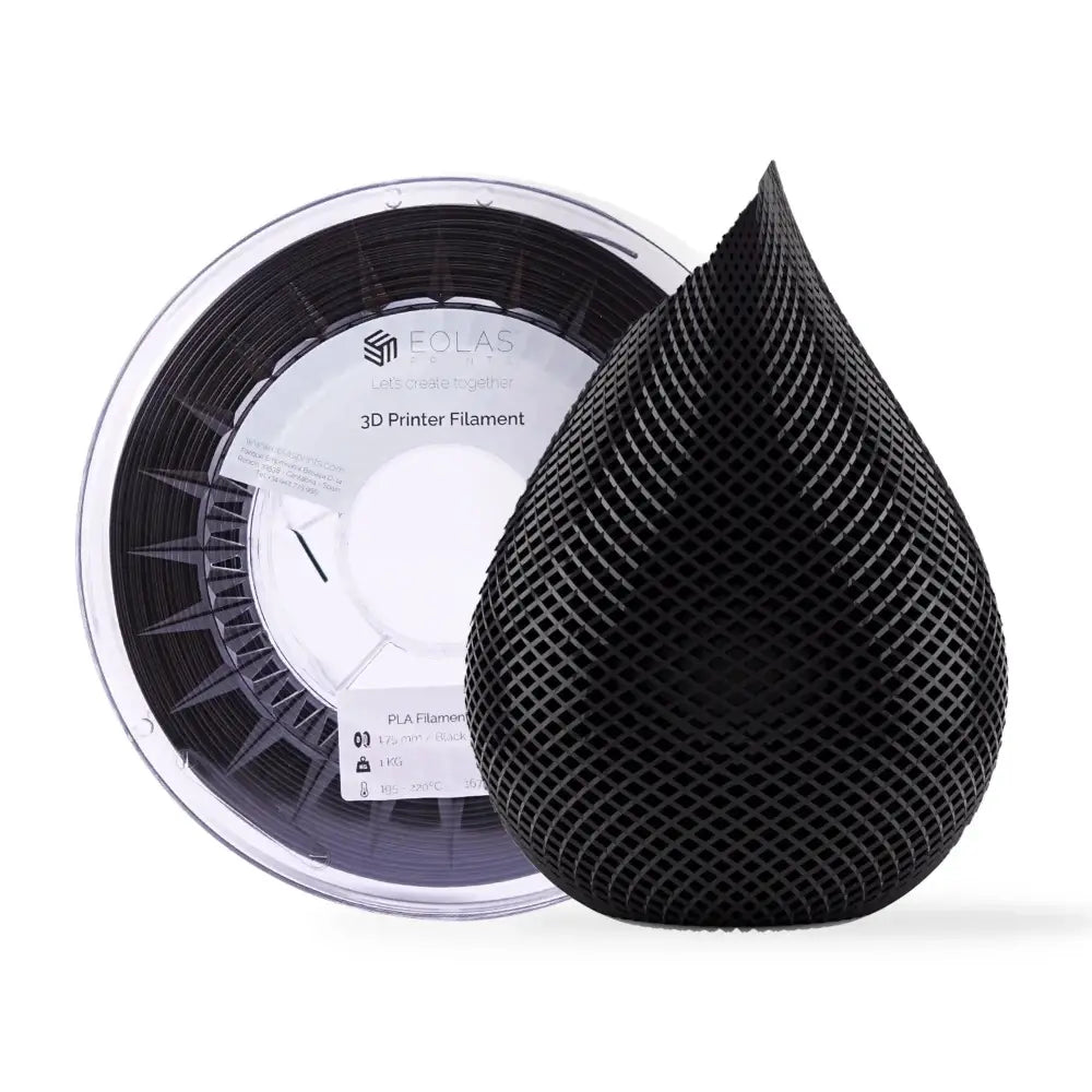 PLA Ingeo 850 Filament - 1.75 mm / 1 Kg / Black - 3D Printer Filament