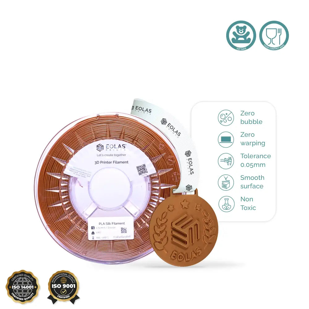 PLA Silk Filament - 3D Printer Filament