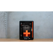 Prusa Core One Plus 3D printer with orange-black design and plus sign print