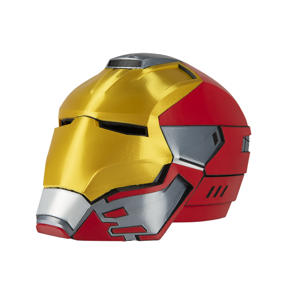 Casque multicolore imprimé sur la Prusa XL+