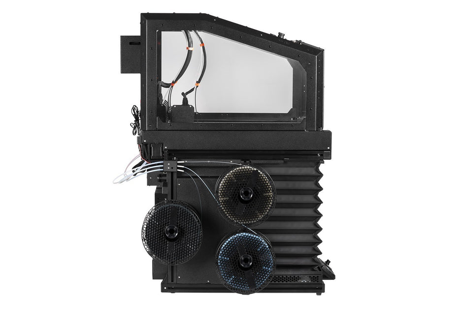 Vue latérale du Prusa XL+ Enclosure