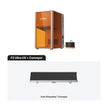 XTool F2 Ultra UV laser engraver with orange tint and sleek metallic frame
