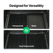 P3 bed options: honeycomb plus blade slats or dual honeycomb