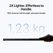 P3 honeycomb panel weighs 1.23 kg