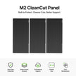 CleanCut Panel overview: protection, smoke exhaust, soft material support