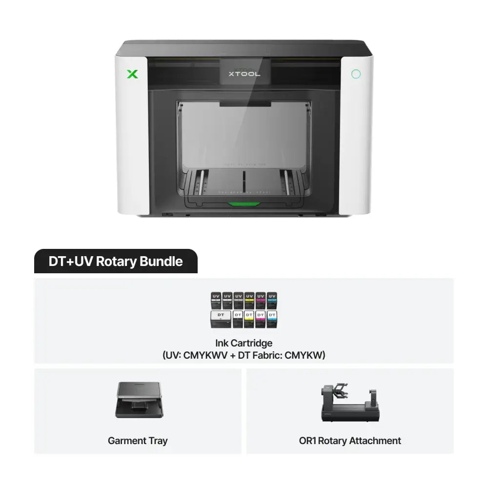 xTool O1 Omni UV + Fabric Edition - Rotary Bundle