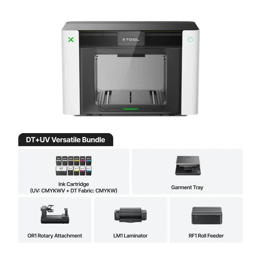 xTool O1 Omni UV + Fabric Edition - Versatile Bundle