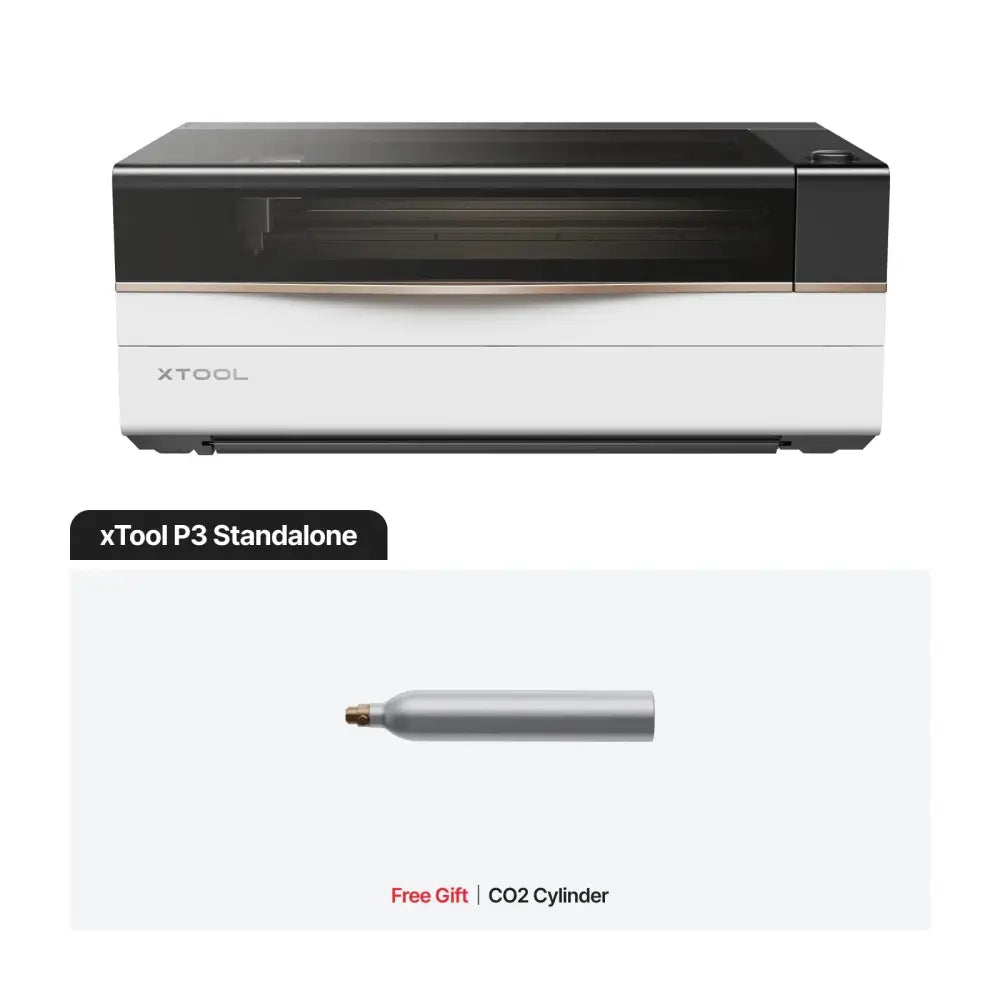XTool P3 80W CO2 Laser Cutter with Cylinder Gift