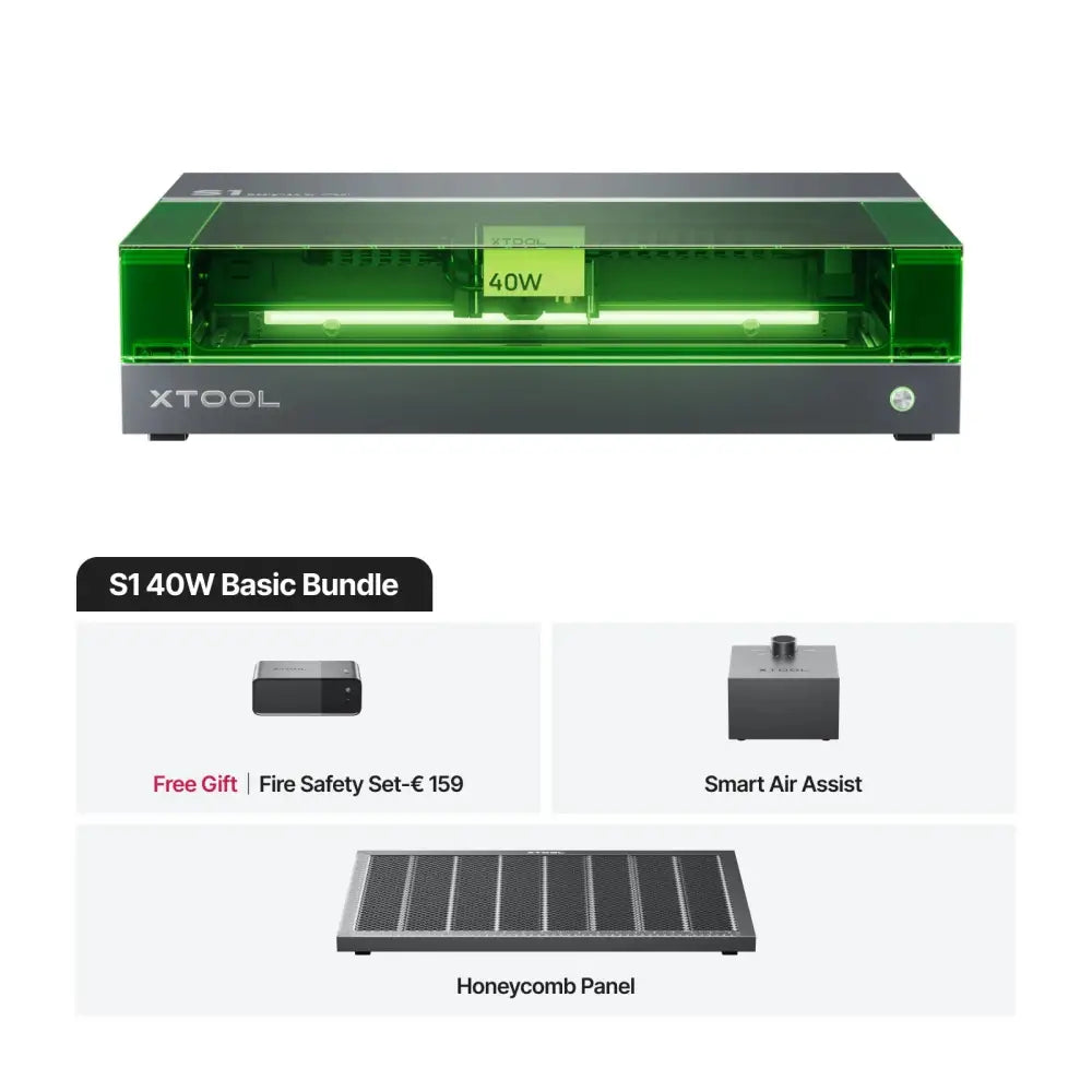 Laser engraving machine bundle.