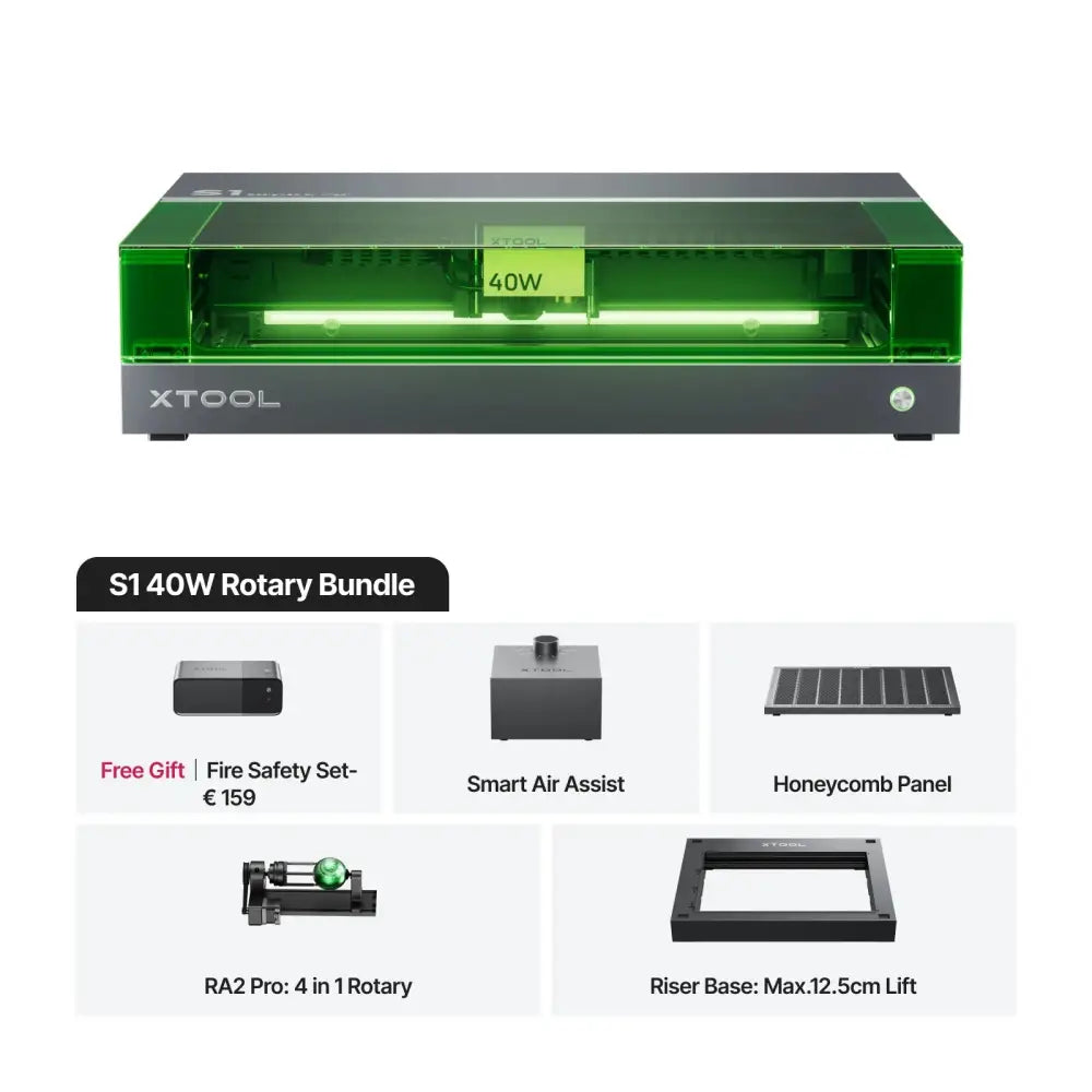 Laser engraving machine bundle.