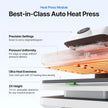 WonderPress Heat-Press-Modul: präzise Einstellungen, gleichmäßiger Druck und 7,5 cm Höhe